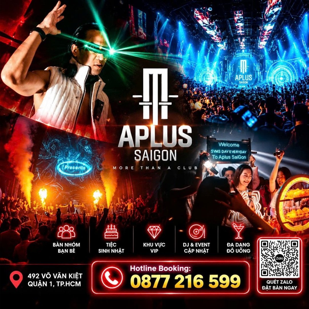 Giới thiệu APLUS SAIGON Booking nhanh