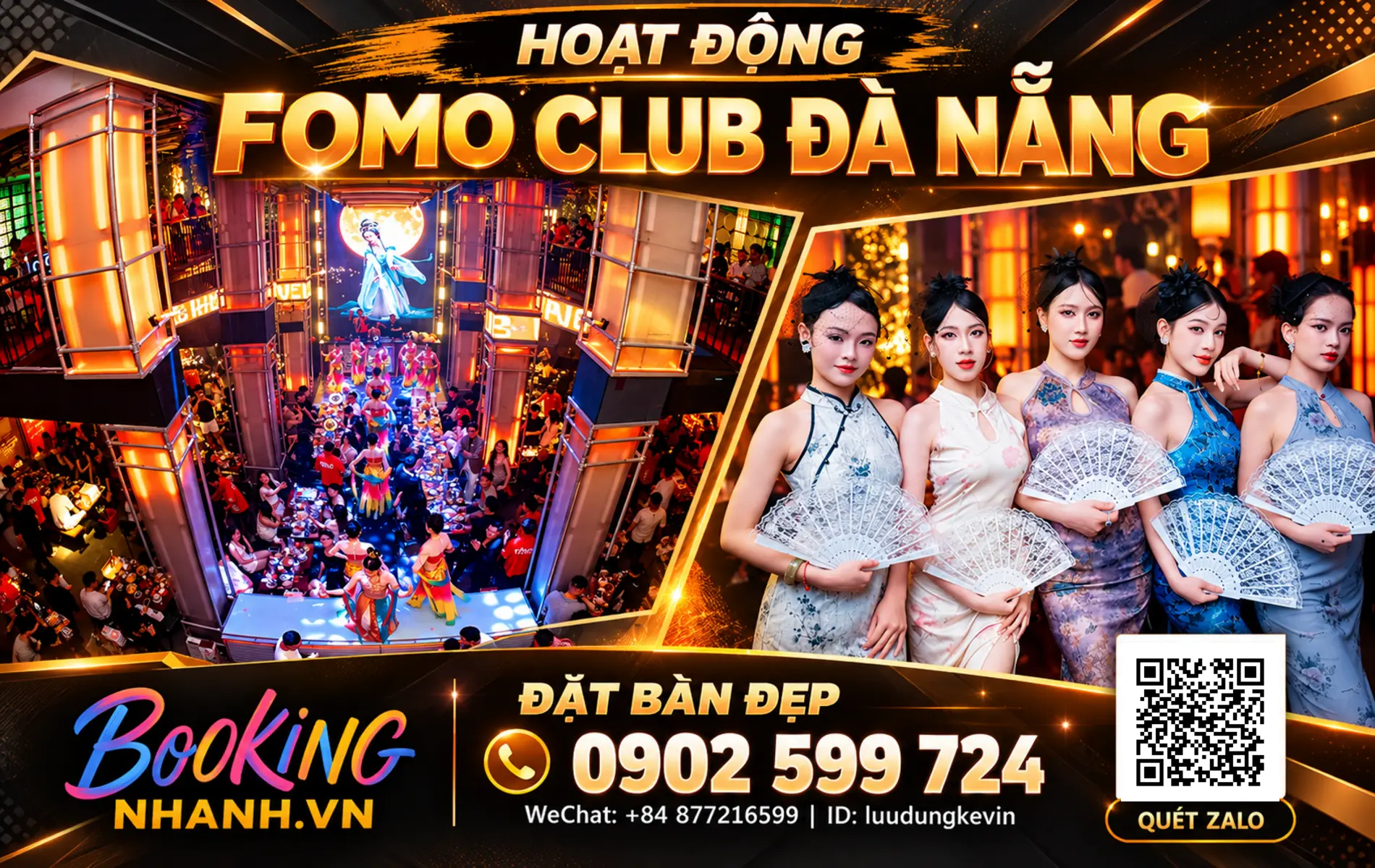 Không gian và hoạt động tại FOMO Club Đà Nẵng